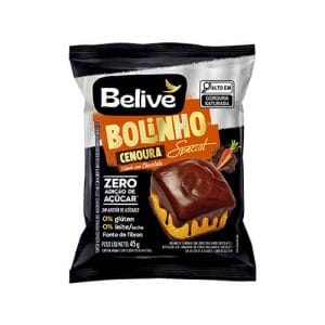 Bolinho Sem Açúcar Special Cenoura com Chocolate Caixa com 10 un de 45g