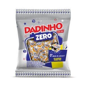Bala Dadinho Zero Açúcar 90g