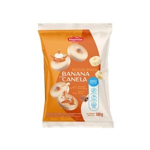 Rosquinha Zero Açúcar Banana com Canela 100g