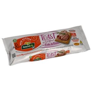 Torrada Toast Peito de Peru Sem Glúten 78g