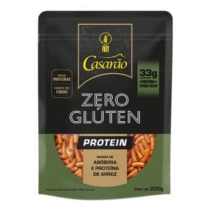 Massa Mini Tubete Abóbora Protein Sem Glúten 200g