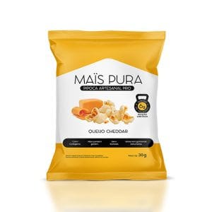 Pipoca Artesanal Queijo Cheddar PRO 30g
